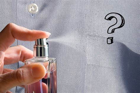 remove perfume stain on clothes